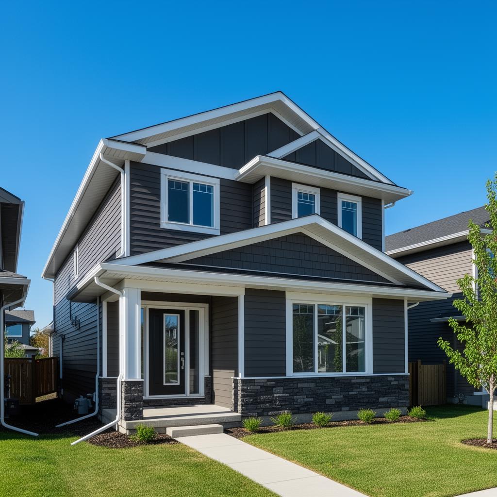 Complete Siding Renovation in Airdrie, AB