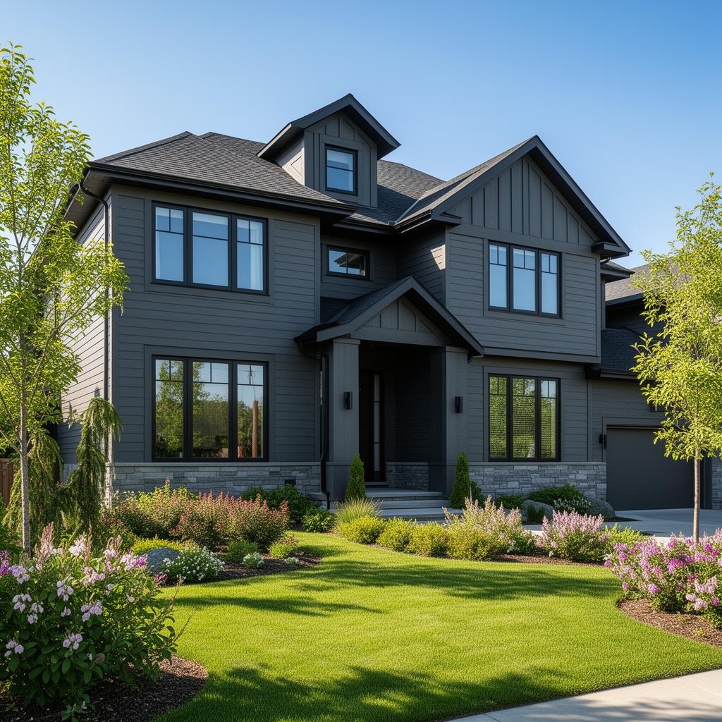 Premium Fiber Cement Install in Okotoks, AB